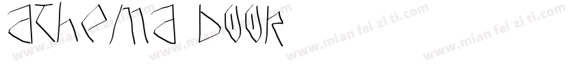 Athena Book字体转换